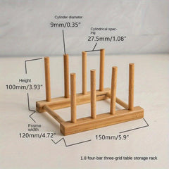 Kitchen Rack Bowl Dish Drain Rack Display Organizer Cabinet Supplies