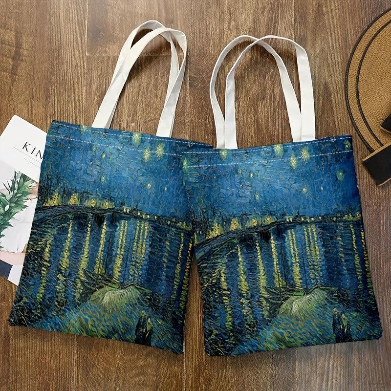 World Famous Painting Series 9 Printed Bag Eco Friendly Tote Bag