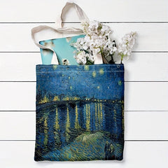 World Famous Painting Series 9 Printed Bag Eco Friendly Tote Bag