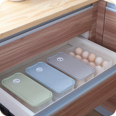 Double Layer Egg Holder Storage Container 10 20 Grids Refrigerator Egg Box