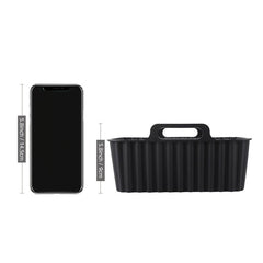 2pcs Non Stick Air Fryer Silicone Liners, Reusable Pot Liner for Dual Basket