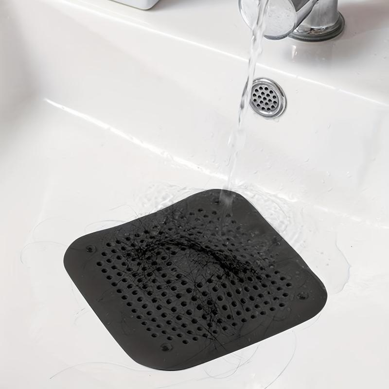 Square Drain Hair Catcher for Clog-Free Sink