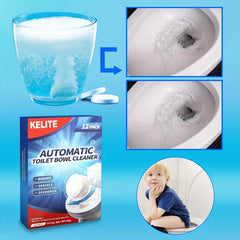 12pk Toilet Bowl Cleaner Tablets Automatic w/ Bleach Sustained Release