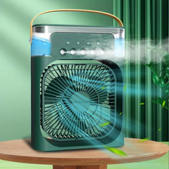 Hydrocooling Portable Air Conditioner 3 Speeds Humidifier Spray Heads