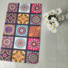 Soft Thickened Kitchen Floor Mat Bohemian Non-slip Waterproof Mat