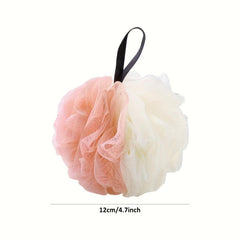 Double Shower Ball Mesh Sponge Body Scrubber for Bathing Experience