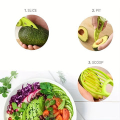 3 in 1 Avocado Slicer Shea Corer Peeler Cutter