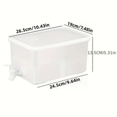 Large Capacity Refrigerator Water Pitcher with Faucet 5L