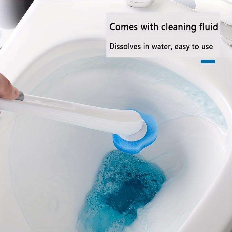 Disposable Toilet Brush Replacement Head Set - Household Cleaning Tools