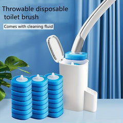 Disposable Toilet Brush Replacement Head Set - Household Cleaning Tools