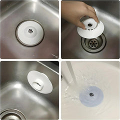 4pcs Bathtub Stopper Sink Stopper Drain Hair Catcher