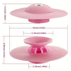 4pcs Bathtub Stopper Sink Stopper Drain Hair Catcher