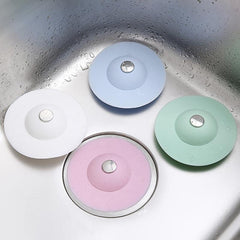 4pcs Bathtub Stopper Sink Stopper Drain Hair Catcher