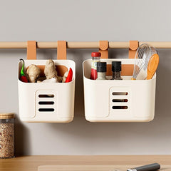 Household Storage Basket Bathroom Hanging Detachable Draining Basket