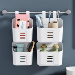 Household Storage Basket Bathroom Hanging Detachable Draining Basket