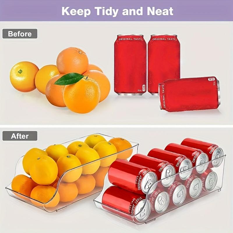 Refrigerator Beverage Storage Box Can Filling Sorting Drawer Storage Rack