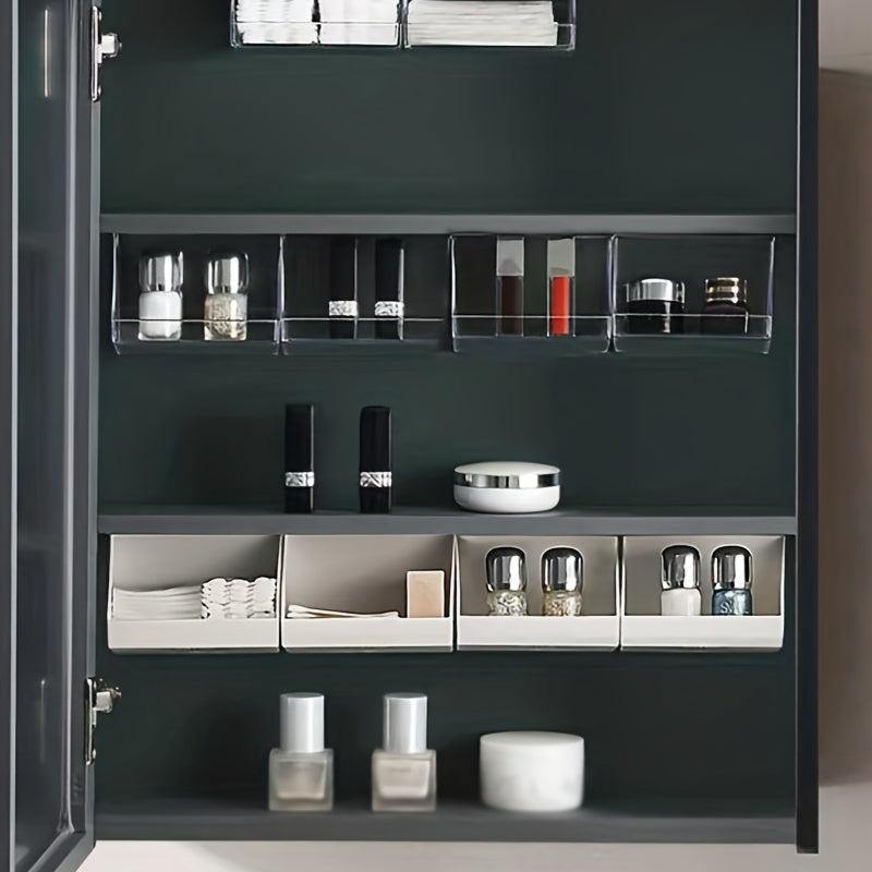 Wall Mounted Cosmetic Storage Box with Mirror Cabinet