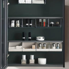 Wall Mounted Cosmetic Storage Box with Mirror Cabinet