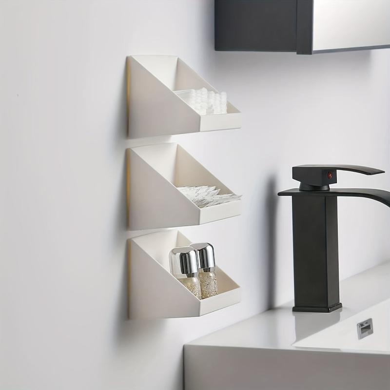 Wall Mounted Cosmetic Storage Box with Mirror Cabinet