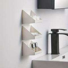 Wall Mounted Cosmetic Storage Box with Mirror Cabinet