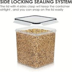 BPA Airtight Food Storage Containers 2 pcs 5 2L 175oz 2 5L 84oz