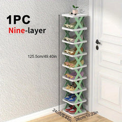 Stackable Shoe Rack for Small Spaces - Easy to Assemble and Organize