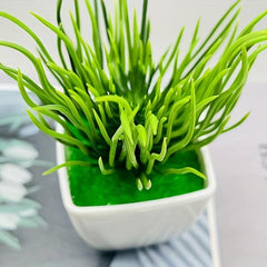 Realistic Artificial Succulent Plant with Pot for Home and Office Decor