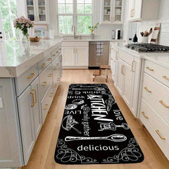 Soft Cushioned Anti Fatigue Kitchen Rug Set Non Slip Waterproof Machine Washable