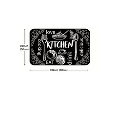 Anti Fatigue Kitchen Mat Thick Cushioned Kitchen Rug Waterproof Carpet