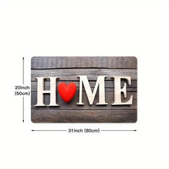 Thickened Non-slip Kitchen Mat Waterproof Runner Rug