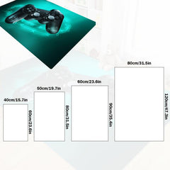 Non Slip 3D Gaming Rug for Boys Comfy and Durable Carpet for Gaming