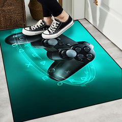 Non Slip 3D Gaming Rug for Boys Comfy and Durable Carpet for Gaming