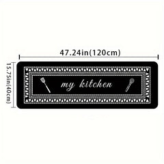 Anti-fatigue Kitchen Mat Anti-slip Absorbent Bath Mat