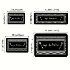 Anti-fatigue Kitchen Mat Anti-slip Absorbent Bath Mat