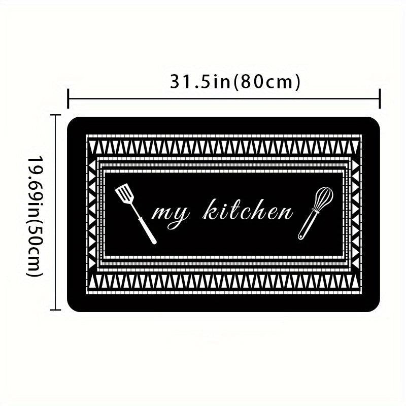 Anti-fatigue Kitchen Mat Anti-slip Absorbent Bath Mat