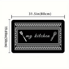 Anti-fatigue Kitchen Mat Anti-slip Absorbent Bath Mat
