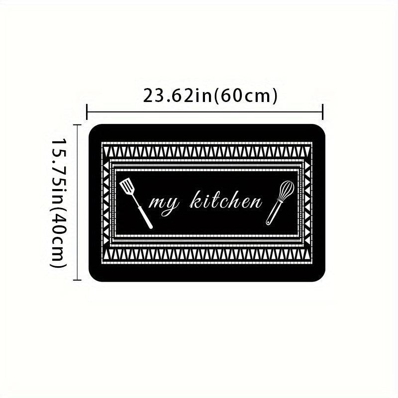 Anti-fatigue Kitchen Mat Anti-slip Absorbent Bath Mat