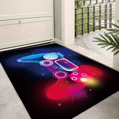 Teen Boys 3D Gaming Rug Non-slip Gamepad Carpet