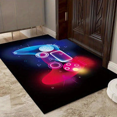 Teen Boys 3D Gaming Rug Non-slip Gamepad Carpet