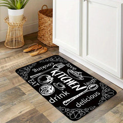 Non Slip Kitchen Bathroom Floor Mat Soft Waterproof Machine Washable