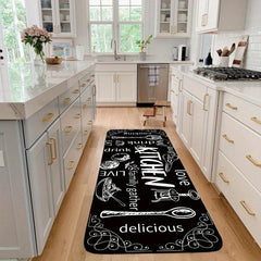 Non Slip Kitchen Bathroom Floor Mat Soft Waterproof Machine Washable