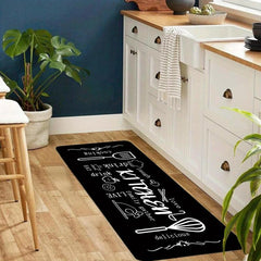Heavy Duty Non Slip Kitchen Rug Waterproof Machine Washable