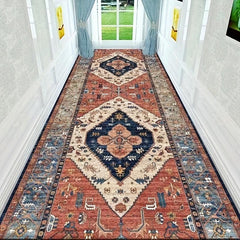 Vintage Boho Persian Runner Rug Soft Non Slip Machine Washable 2'x10'