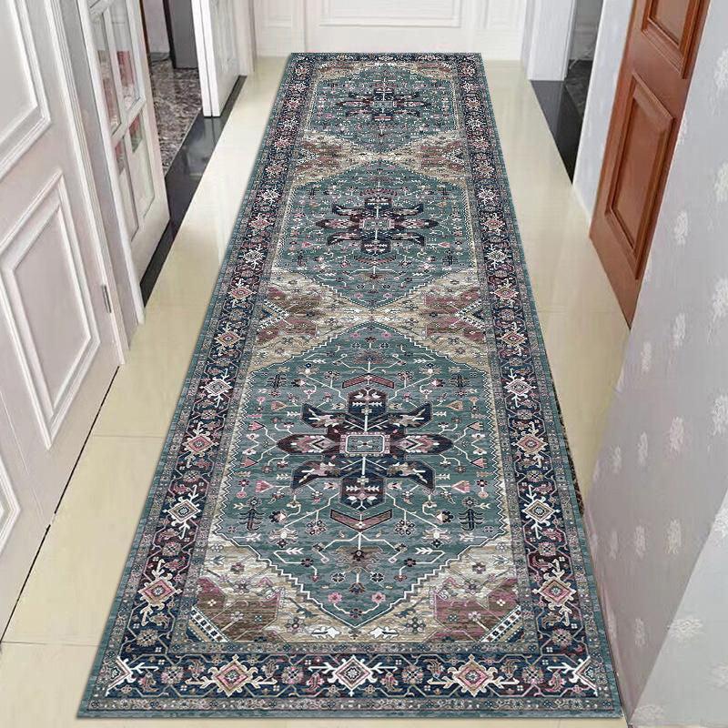 Vintage Boho Persian Runner Rug Soft Non Slip Machine Washable 2'x10'