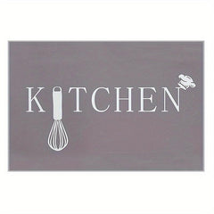 Soft Proof Kitchen Rug Non Slip Set Runner Rug Bedside Rug Washable Carpet