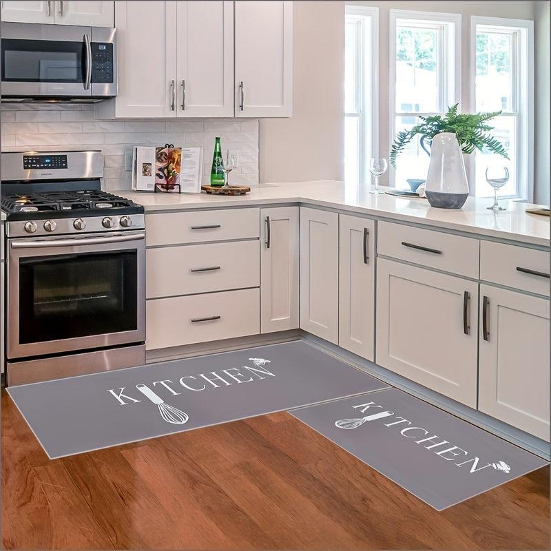 Soft Proof Kitchen Rug Non Slip Set Runner Rug Bedside Rug Washable Carpet