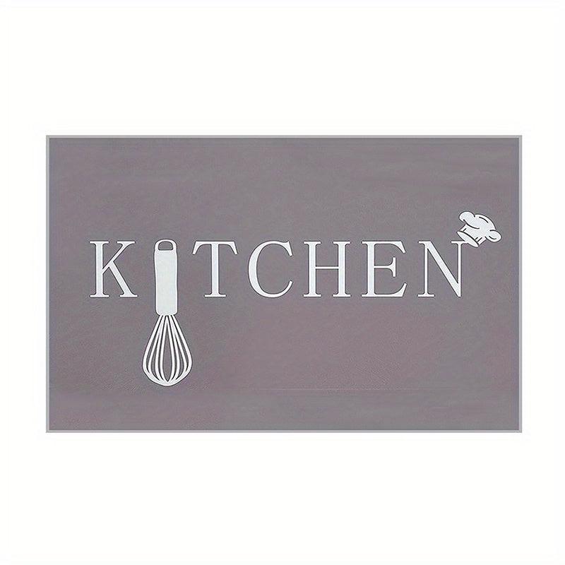 Soft Proof Kitchen Rug Non Slip Set Runner Rug Bedside Rug Washable Carpet