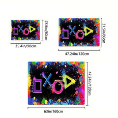 Gamer Rug Soft Floor Mat for Boys Video Game Decor Teens Toddlers