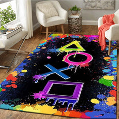Gamer Rug Soft Floor Mat for Boys Video Game Decor Teens Toddlers