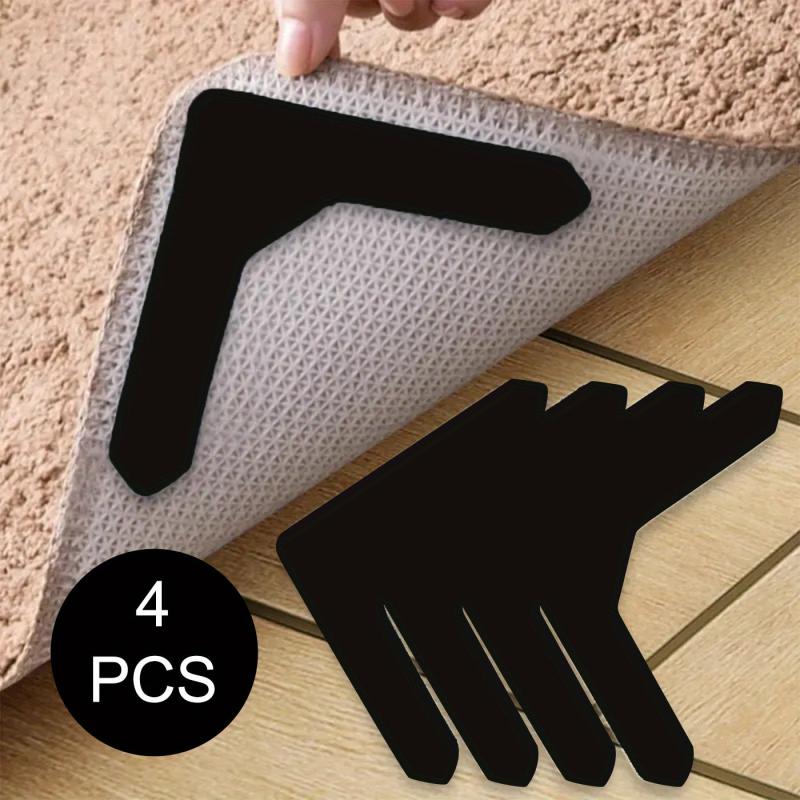 16pcs Non-slip Carpet Stickers for Living Dining Bathroom Rugs